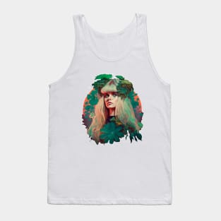 Blonde Eco-Girl Tank Top